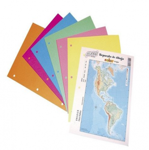 MIL28 REPUESTO DIBUJO COLOR Nº3 x 6hj